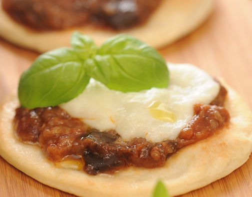Pizzetta à la Riste d’Aubergine – Herzhaft, leicht, mediterran