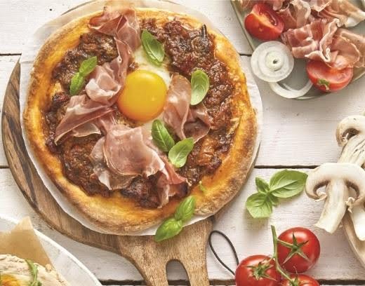 Pizza Aubergines Parmiggiani