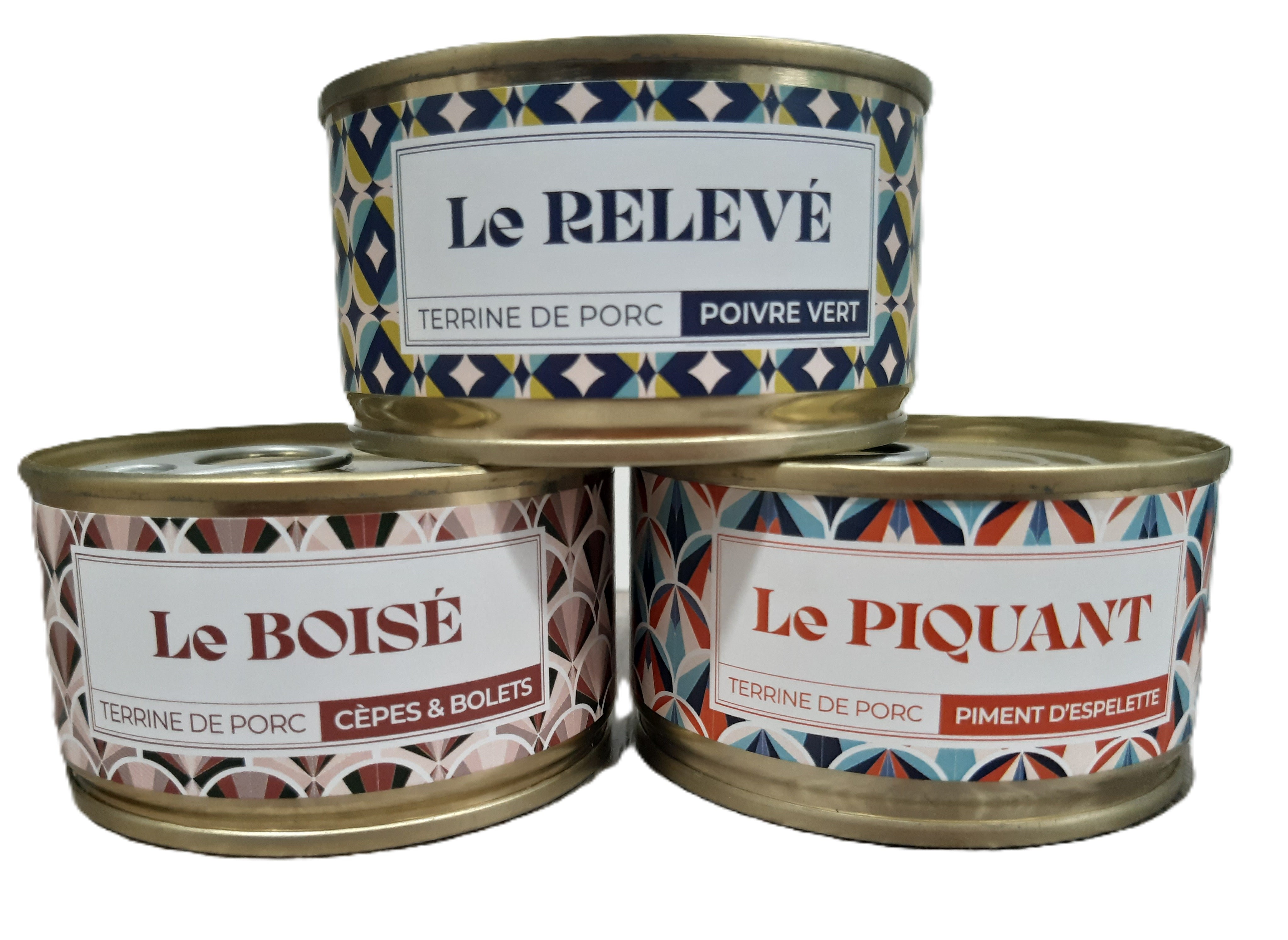Trio Terrine Campagne
