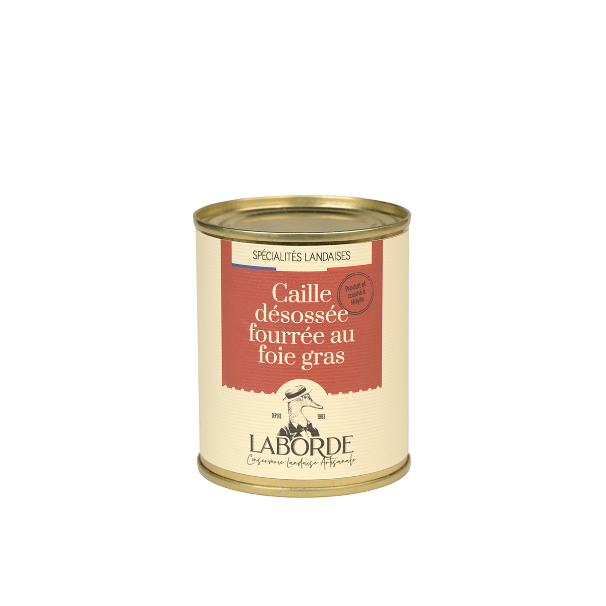 Wachteln gefüllt mit Entenleber Foie Gras Entier - Caille désossée fourée au Foie Gras