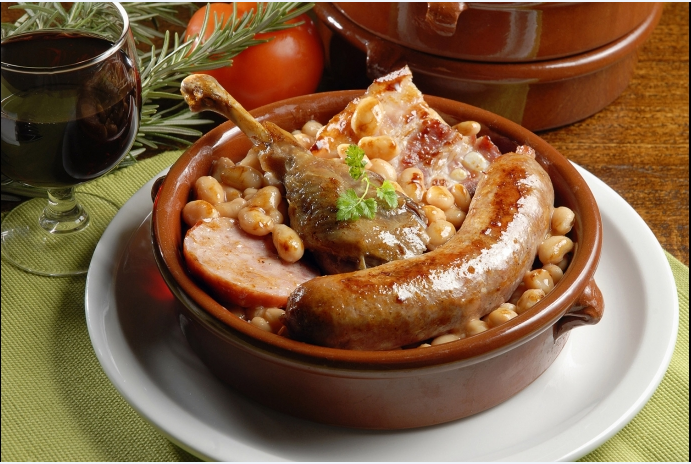 Cassoulet mit Entenconfit Glas 750 g. - Cassoulet au Confit de Canard