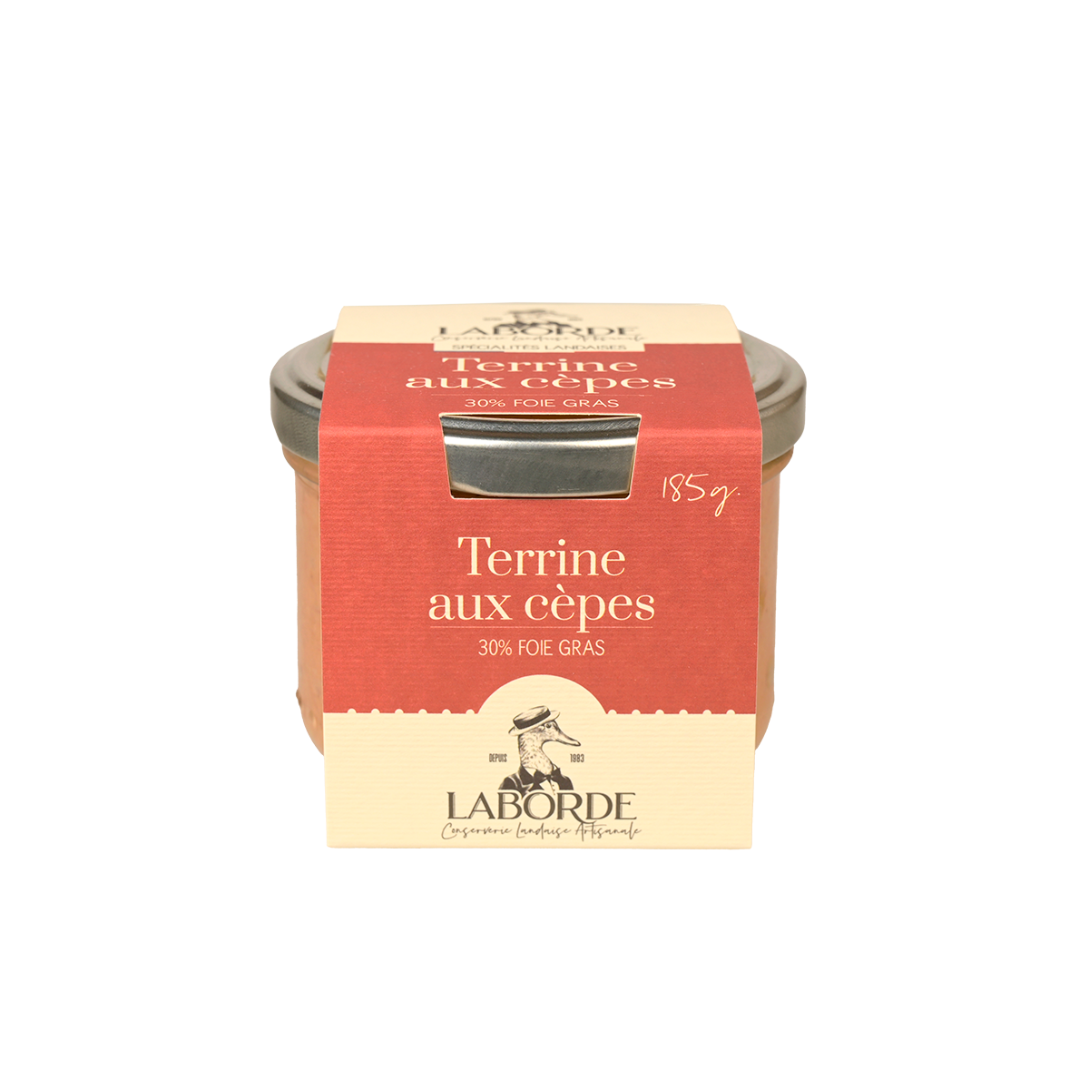 Ententerrine mit Steinpilzen und 30% Entenleber Foie Gras - Terrine aux cépes 30% Foie Gras