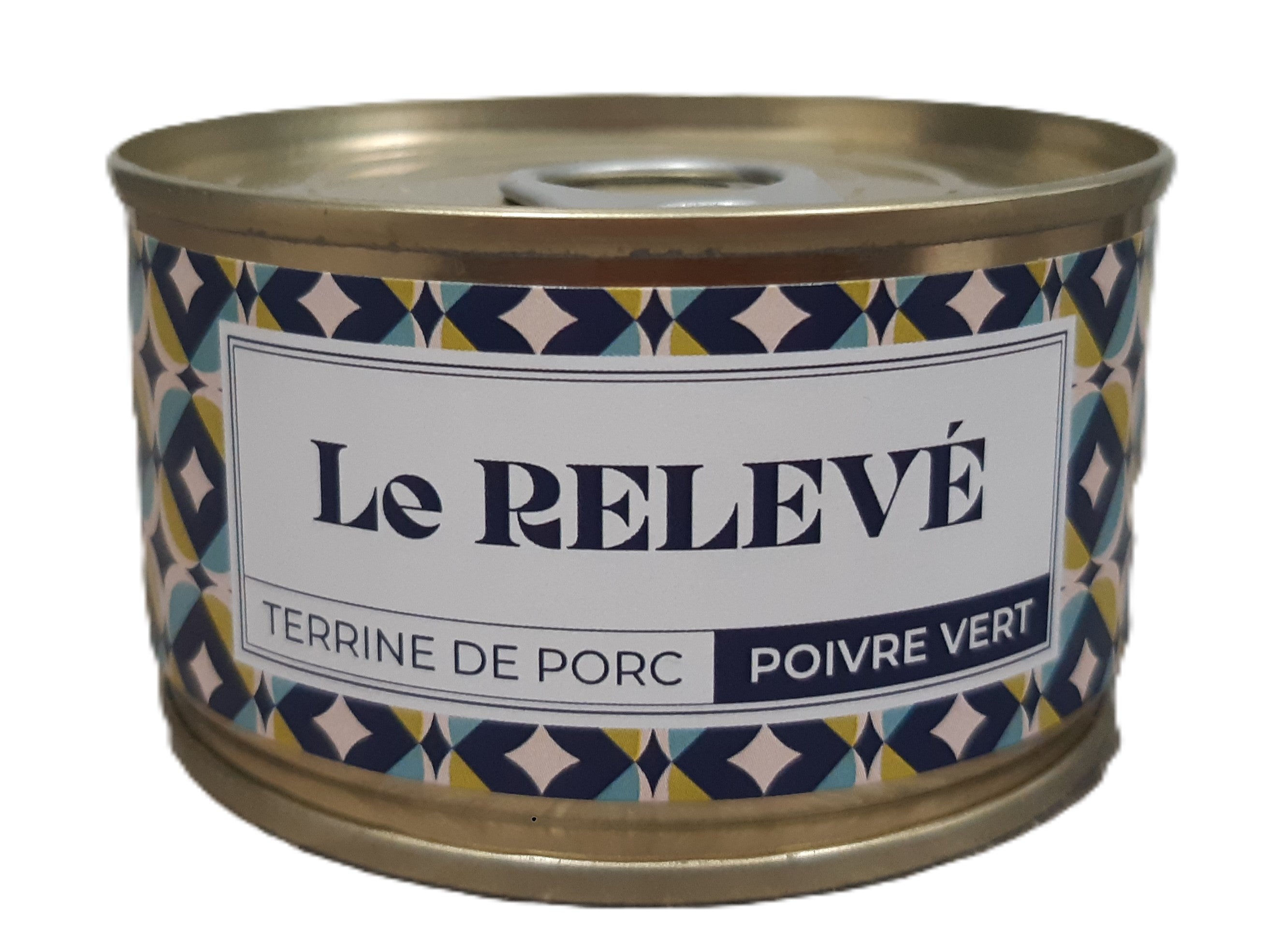 Terrine de porc, poivre vert - Schweineterrine mit grünem Pfeffer