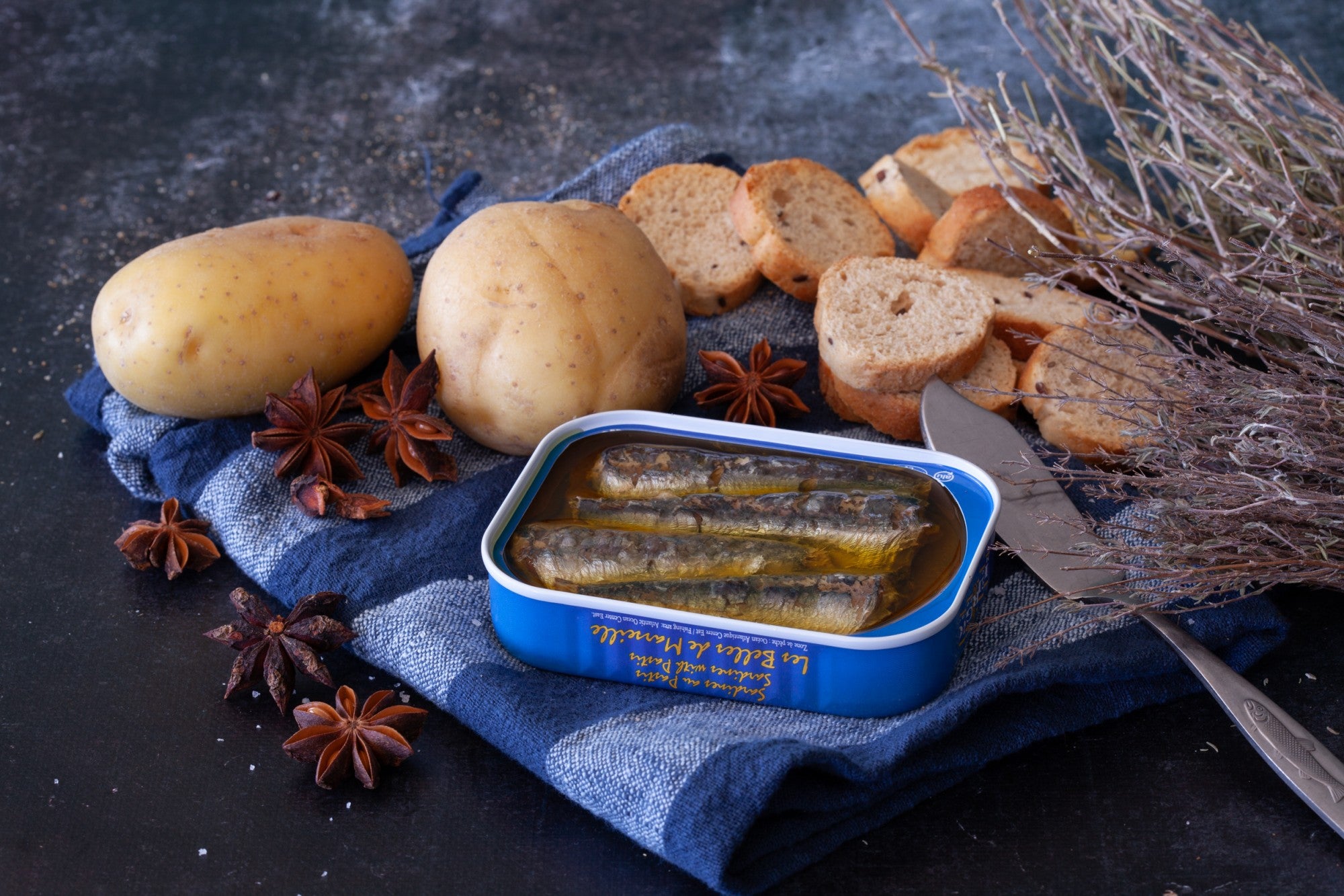 Sardinen in Pastis - Sardines au Pastis