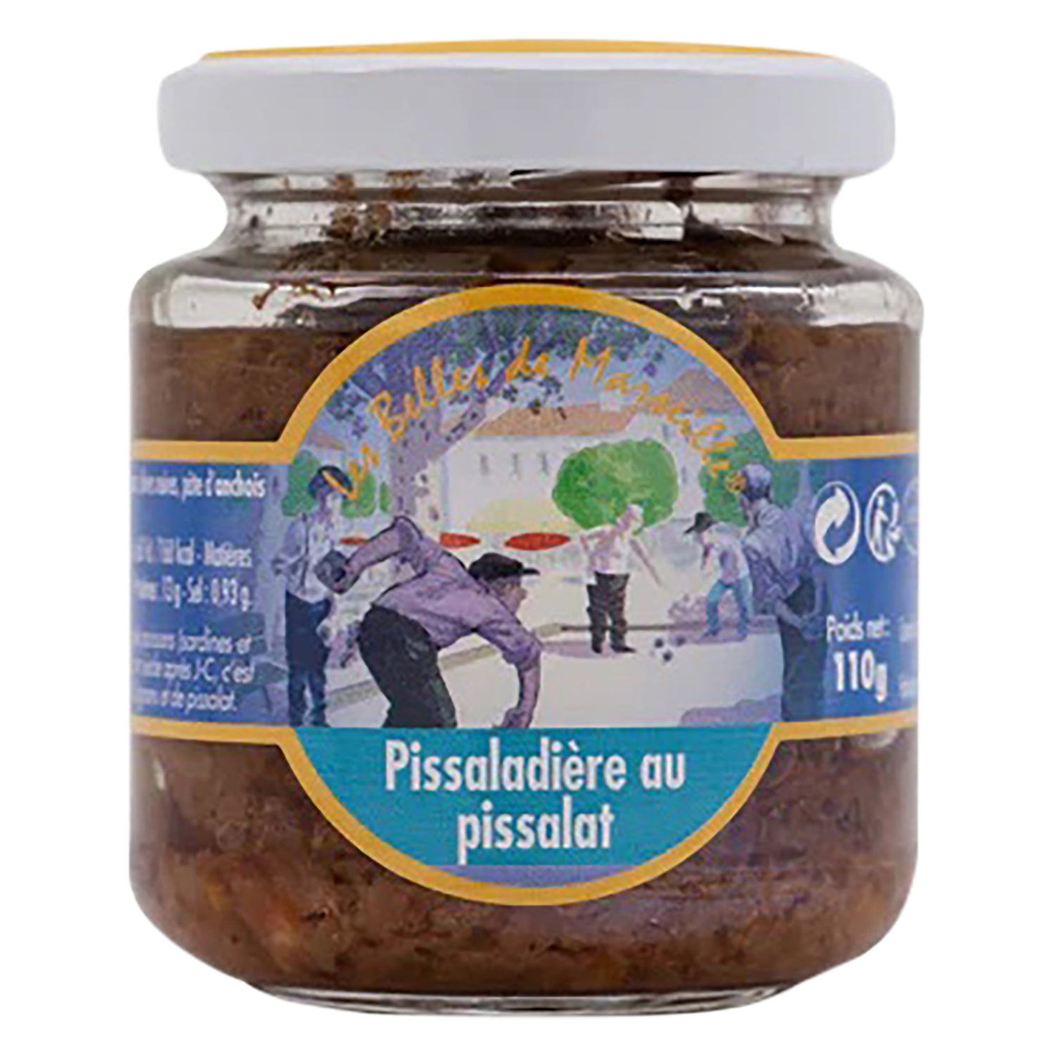 Sardinen-Paprika-Zwiebel Creme - Pissaladiére au pissalat