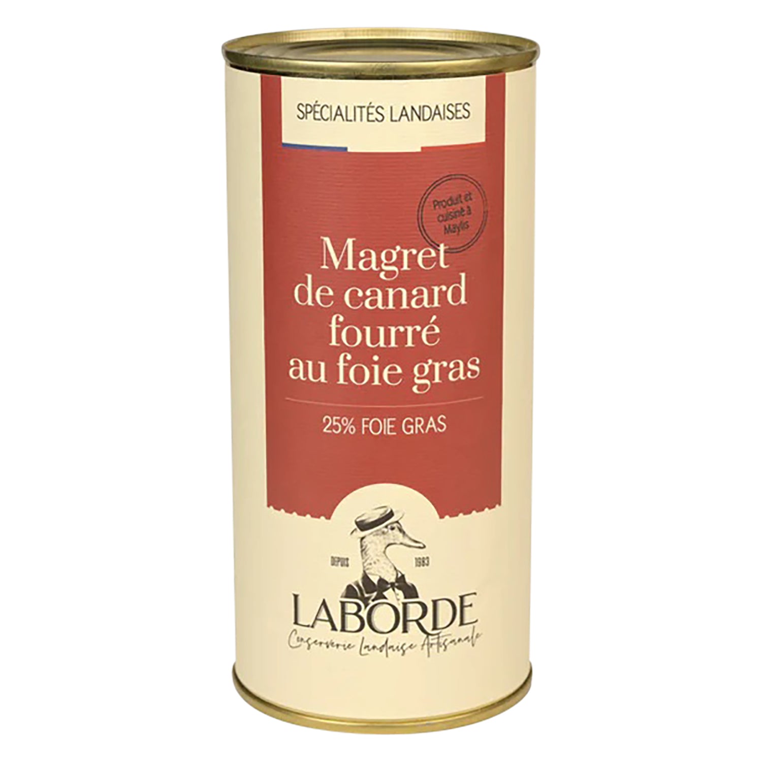 Entenbrust gefüllt mit Entenleber Foie Gras - Magret de Canard fourré au Foie Gras