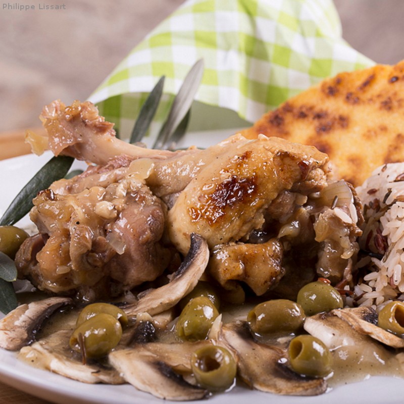 Ente mit Oliven Glas 950 g.- Canard aux olives 950 g.