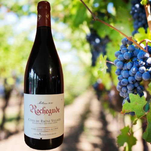 Cuvée elevée en Fût de Chêne 2022 - Rotwein aus Rochegude