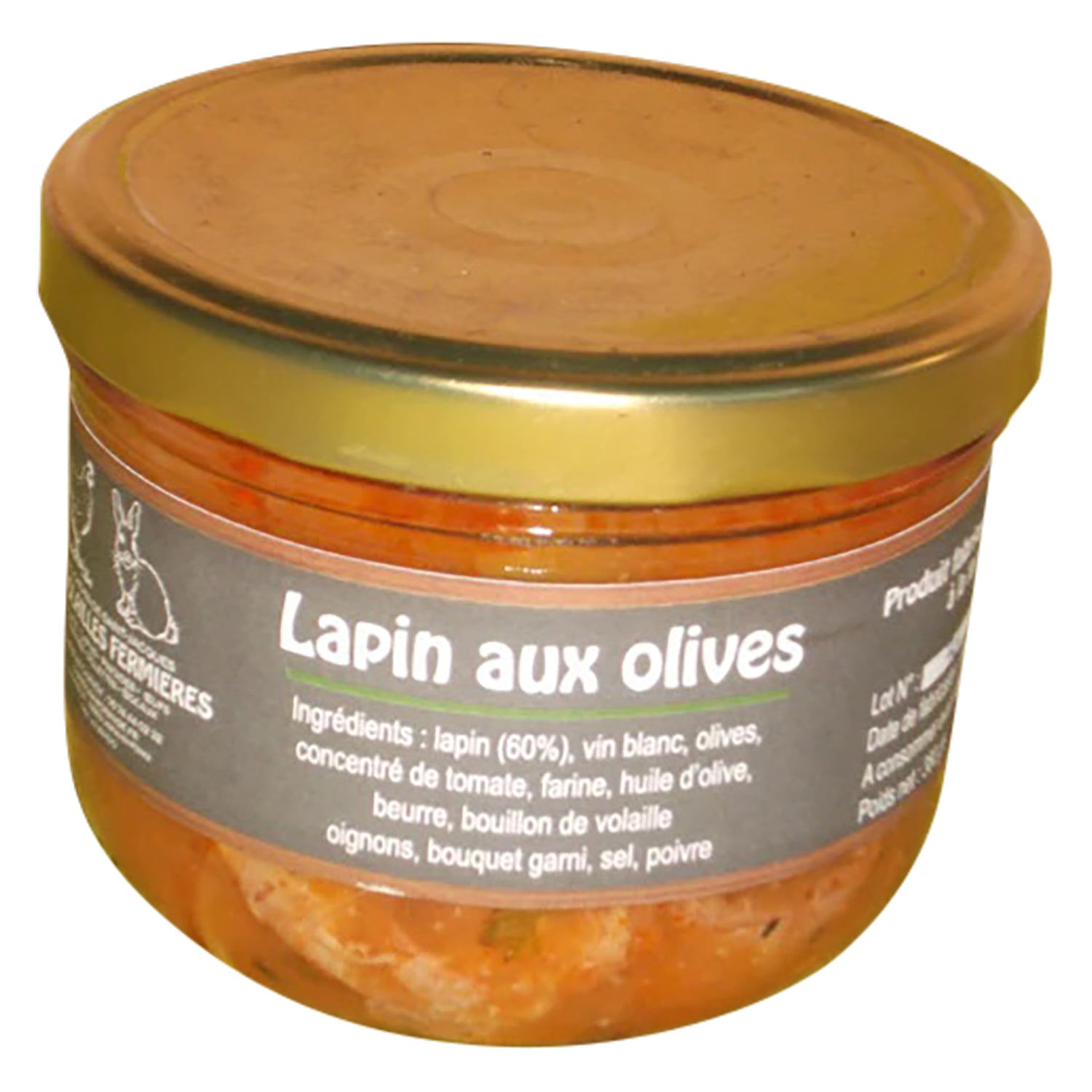 Kaninchen mit Oliven - Lapin aux Olives