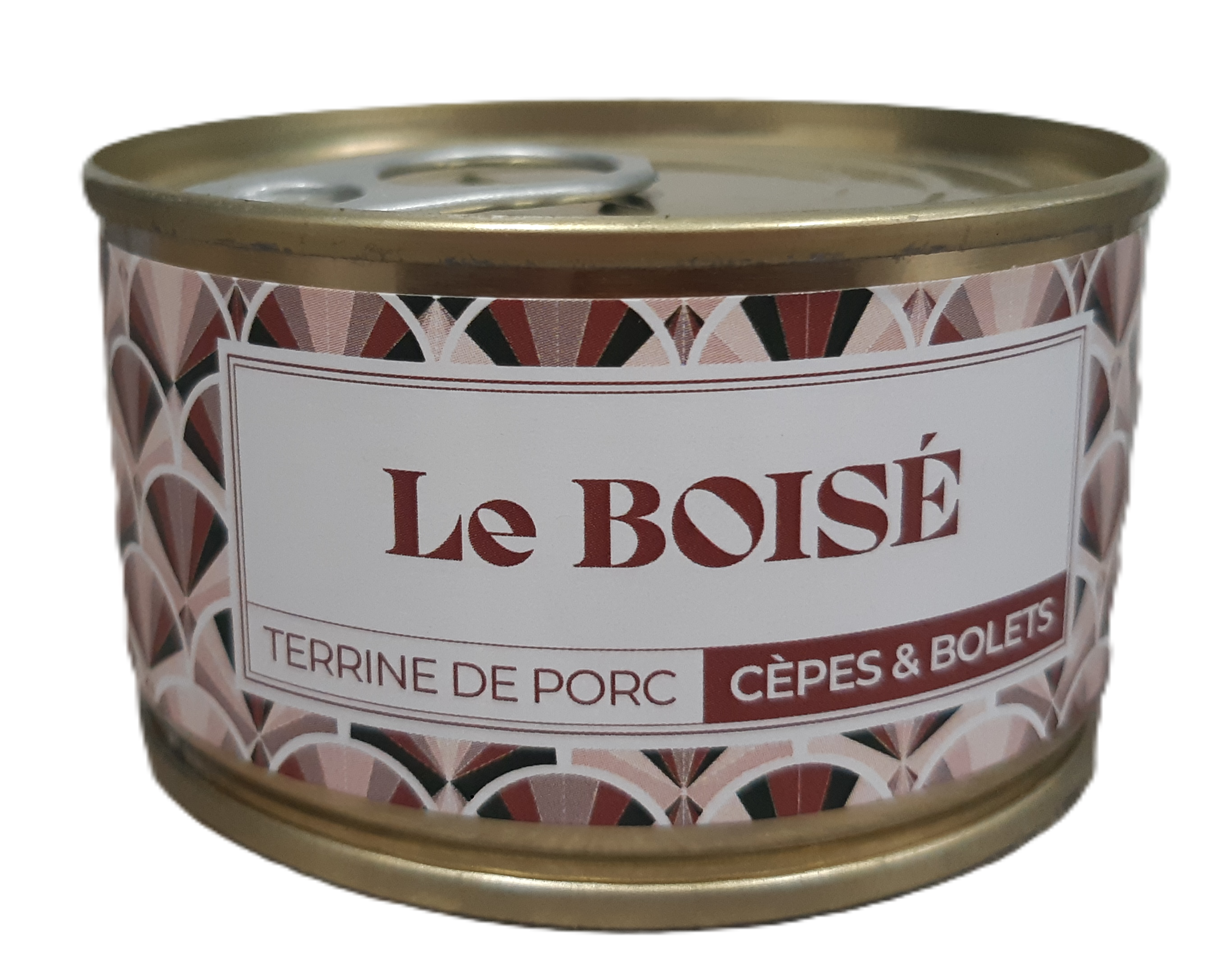 Terrine de porc, cépes & bolets - Schweineterrine mit Steinpilzen