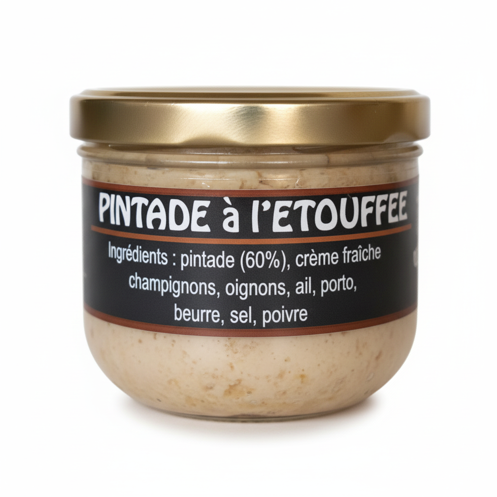 Pintade à l'Étouffée – Packshot