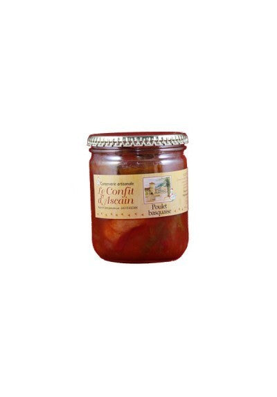 Hähnchen basquaise - Poulet basquaise