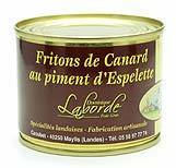 Fritons de Canard au piment d' Éspelette