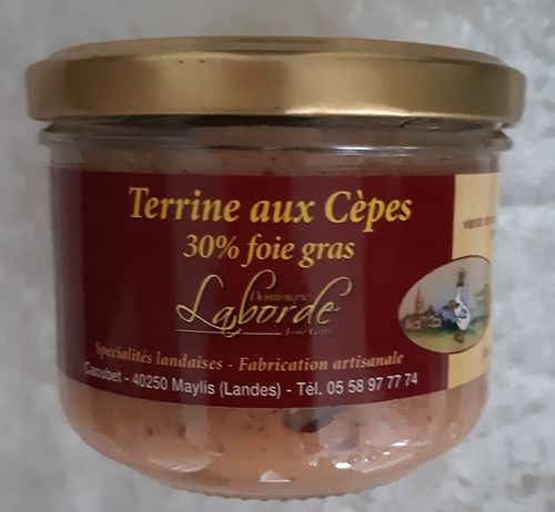 Angebot Terrine aux Cèpes 30% Foie Gras