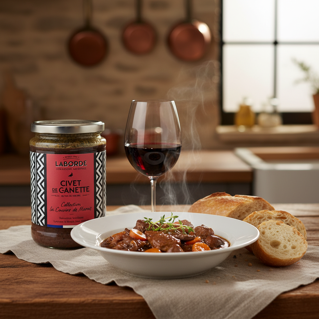 Civet de Canette au vin Malbec – Produktbild