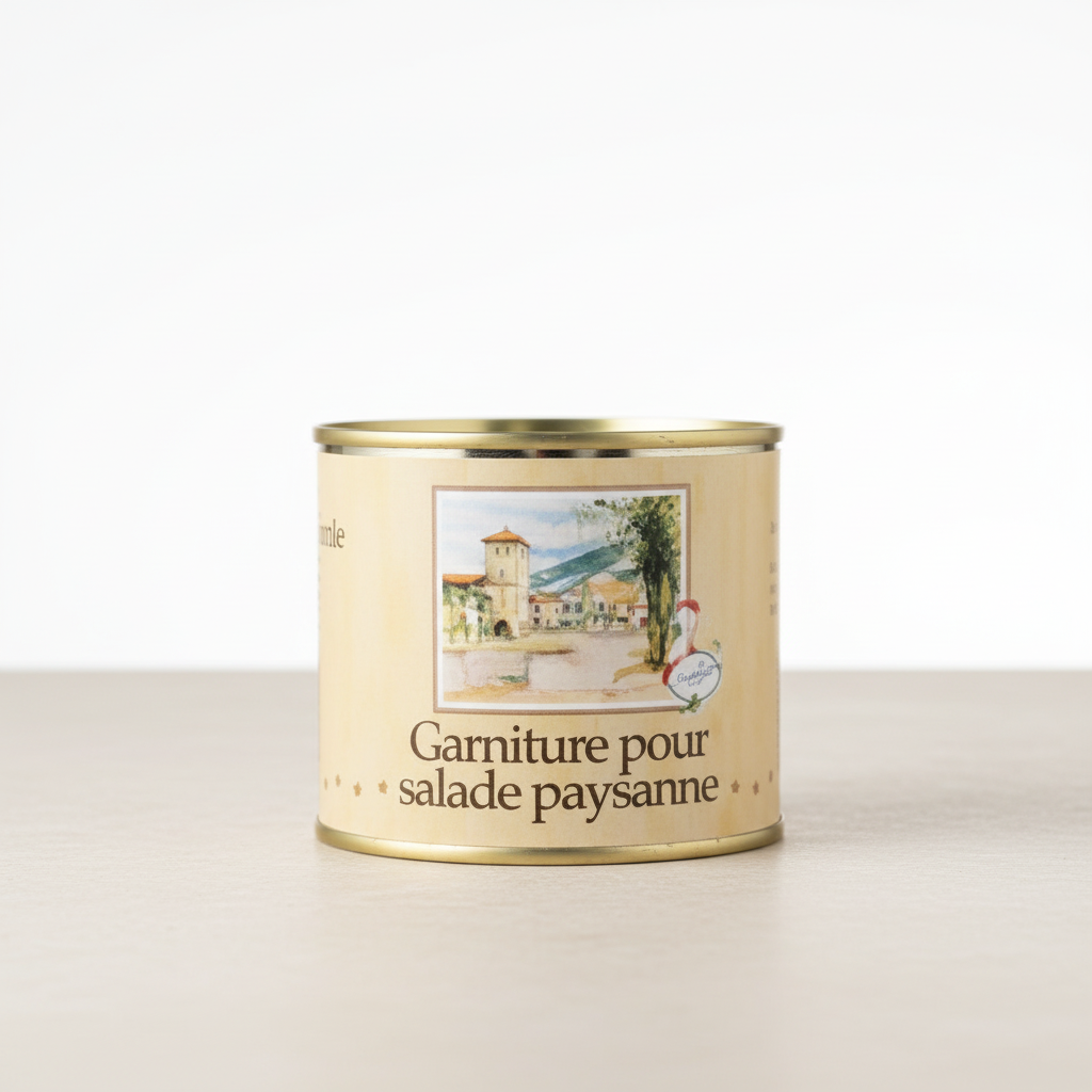 Garniture pour salade paysanne – Packshot