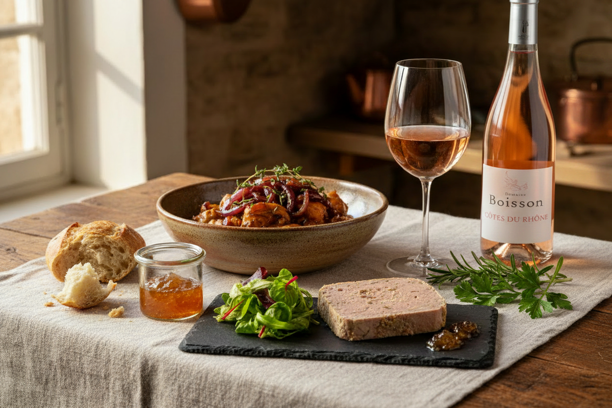 Genusspaket mit Boisson Rosé