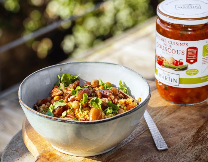 Gemüsezubereitung für Couscous - Légumes Cuisinés pour Couscous Haltbar bis 22.04.2025