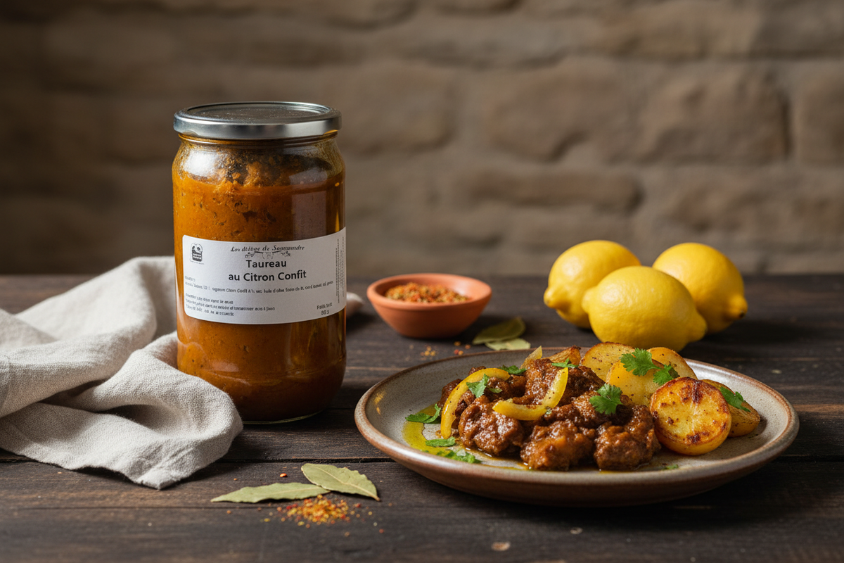 Taureau au Citron – mit Kartoffeln